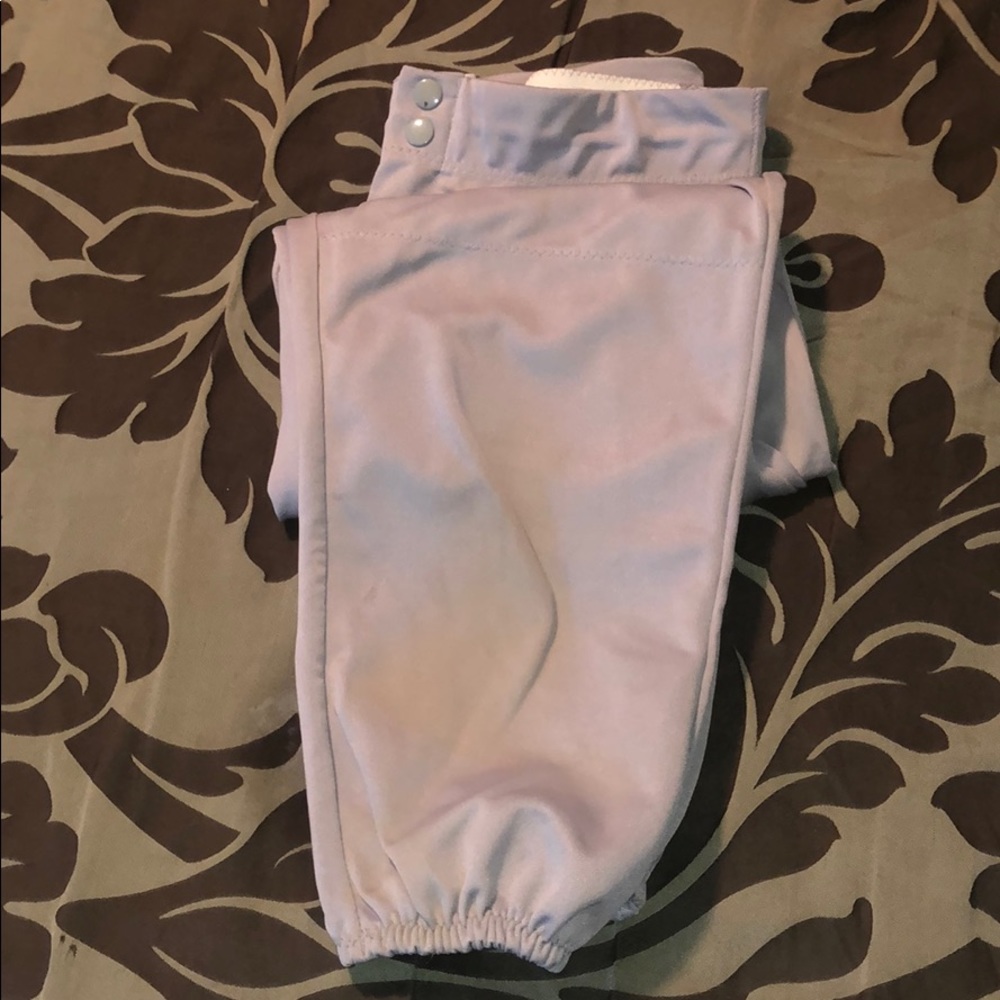 Gray Alleson Athletic Softball Pants